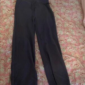 TNA Blue Waffle Wide-Leg Track Pants